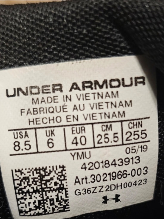 Under Armour Charged Escape 3 Running Shoe - Women sz 8.5 - Picture 5 of 6